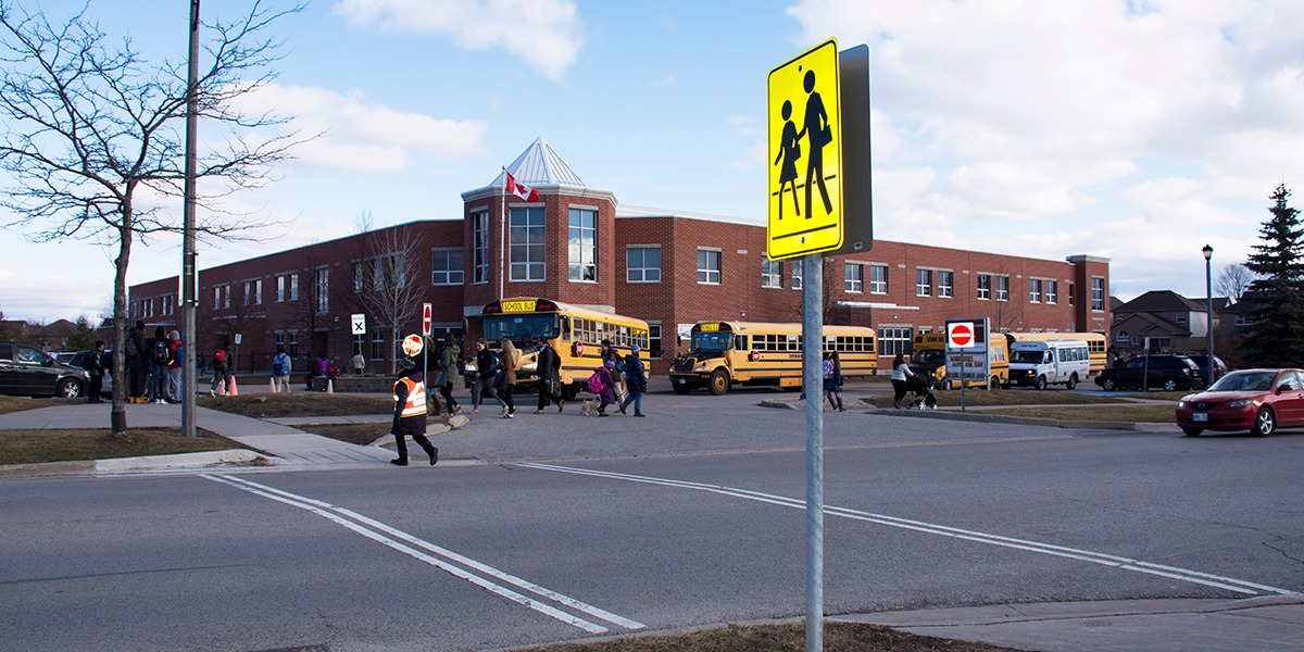 A school zone